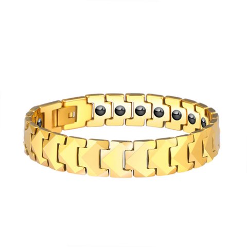 (image for) Gold Tungsten Bracelet for Men