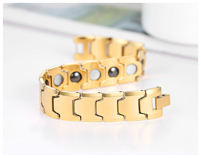 Gold Tungsten Bracelet