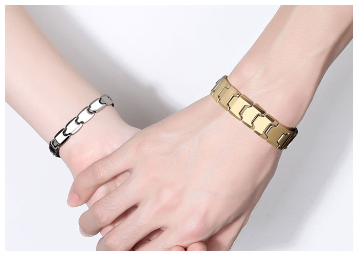 Gold Tungsten Bracelet